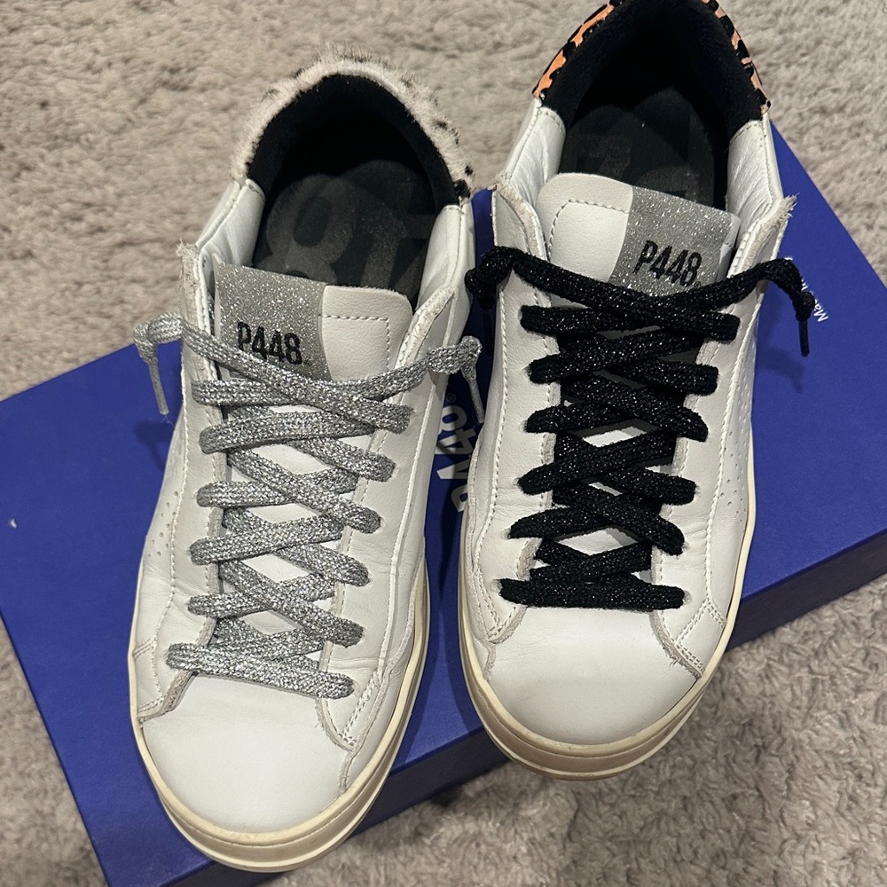 P448 White Sneakers